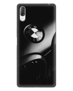 Чехол для Sony Xperia L3 с картинкой «Эмблема BMW — макро» Чехол для Sony Xperia L3 с картинкой «Эмблема BMW — макро»