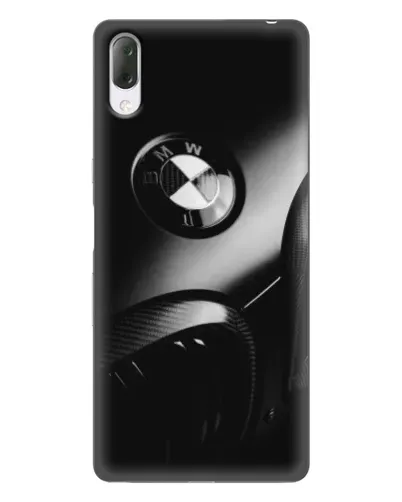 Чехол для Sony Xperia L3 с картинкой «Эмблема BMW — макро»