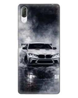 Чехол для Sony Xperia L3 с картинкой «BMW сквозь туман» Чехол для Sony Xperia L3 с картинкой «BMW сквозь туман»