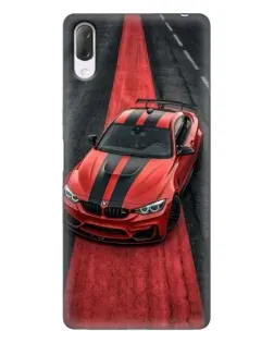 Чехол для Sony Xperia L3 с картинкой «BMW на красной дорожке» Чехол для Sony Xperia L3 с картинкой «BMW на красной дорожке»