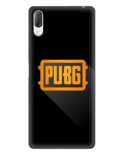 Чехол для Sony Xperia L3 с картинкой «PUBG — рамка лого»