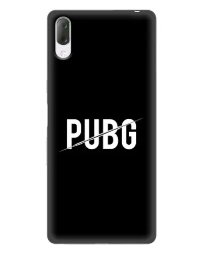 Чехол для Sony Xperia L3 с картинкой «PUBG — белый логотип» Чехол для Sony Xperia L3 с картинкой «PUBG — белый логотип»