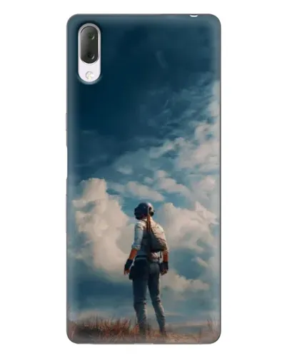 Чехол для Sony Xperia L3 с картинкой «Герой PUBG на скале» Чехол для Sony Xperia L3 с картинкой «Герой PUBG на скале»