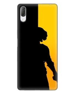 Чехол для Sony Xperia L3 с картинкой «Тень воина PUBG»