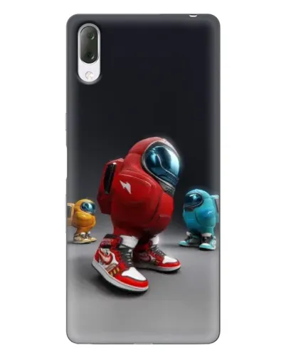 Чехол для Sony Xperia L3 с картинкой «Among Us — 3D стиль» Чехол для Sony Xperia L3 с картинкой «Among Us — 3D стиль»