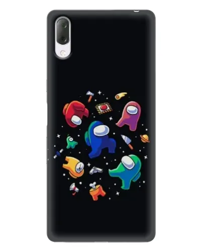 Чехол для Sony Xperia L3 с картинкой «Among Us космос» Чехол для Sony Xperia L3 с картинкой «Among Us космос»