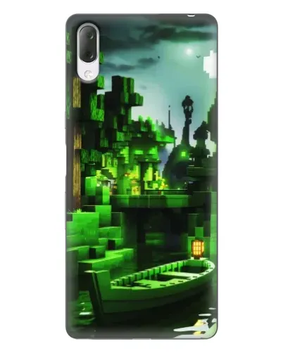 Чехол для Sony Xperia L3 с картинкой «Minecraft лесной пейзаж» Чехол для Sony Xperia L3 с картинкой «Minecraft лесной пейзаж»