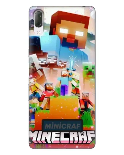 Чехол для Sony Xperia L3 с картинкой «Minecraft герои игры» Чехол для Sony Xperia L3 с картинкой «Minecraft герои игры»