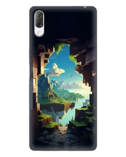 Чехол для Sony Xperia L3 с картинкой «Вид из пещеры» Чехол для Sony Xperia L3 с картинкой «Вид из пещеры»