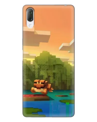 Чехол для Sony Xperia L3 с картинкой «Майнкрафт закат солнца» Чехол для Sony Xperia L3 с картинкой «Майнкрафт закат солнца»
