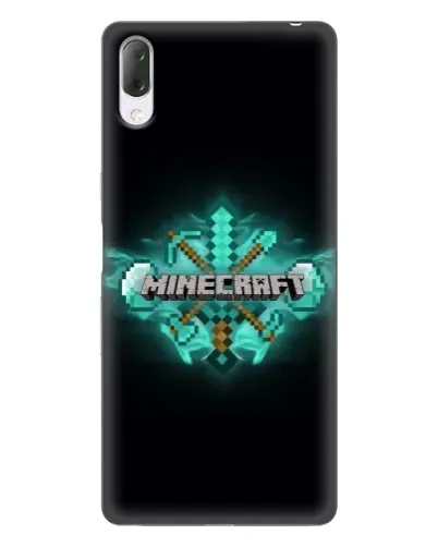 Чехол для Sony Xperia L3 с картинкой «Minecraft Diamond лого» Чехол для Sony Xperia L3 с картинкой «Minecraft Diamond лого»