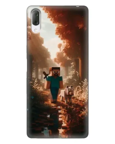 Чехол для Sony Xperia L3 с картинкой «Стив в лесу» Чехол для Sony Xperia L3 с картинкой «Стив в лесу»