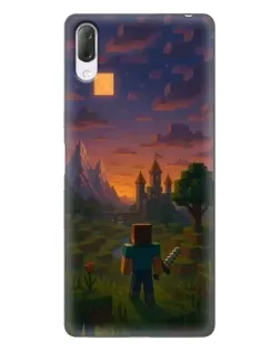 Чохол для Sony Xperia L3 з картинкою «Стів біля вежі»