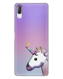 Чехол для Sony Xperia L3 с картинкой «Единорог градиент» Чехол для Sony Xperia L3 с картинкой «Единорог градиент»