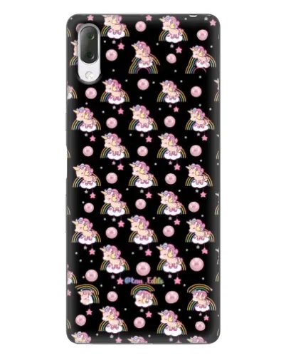 Чехол для Sony Xperia L3 с картинкой «Magic Unicorn паттерн»