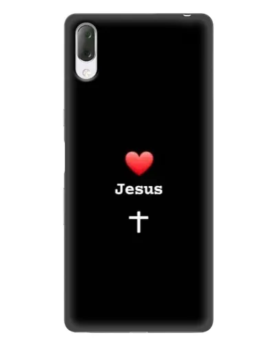 Чехол для Sony Xperia L3 с картинкой «Сердце - Jesus» Чехол для Sony Xperia L3 с картинкой «Сердце - Jesus»