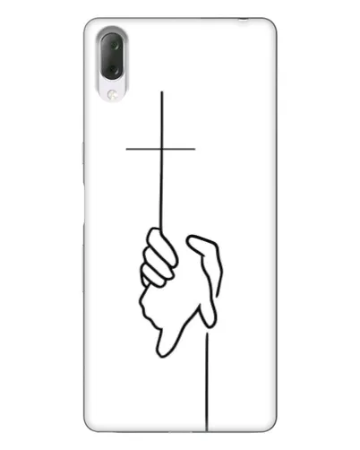 Чехол для Sony Xperia L3 с картинкой «Рука держит» Чехол для Sony Xperia L3 с картинкой «Рука держит»