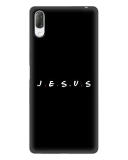 Чехол для Sony Xperia L3 с картинкой «Точки веры J.E.S.U.S.»