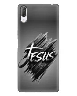 Чехол для Sony Xperia L3 с картинкой «Надпись Jesus Graffiti»