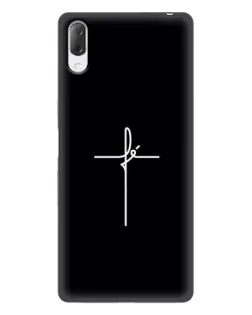 Чохол для Sony Xperia L3 з картинкою «Тонкий хрест»