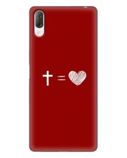 Чохол для Sony Xperia L3 з картинкою «Рівняння любові»