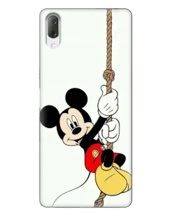 Чехол для Sony Xperia L3 с картинкой «Mickey на канате»