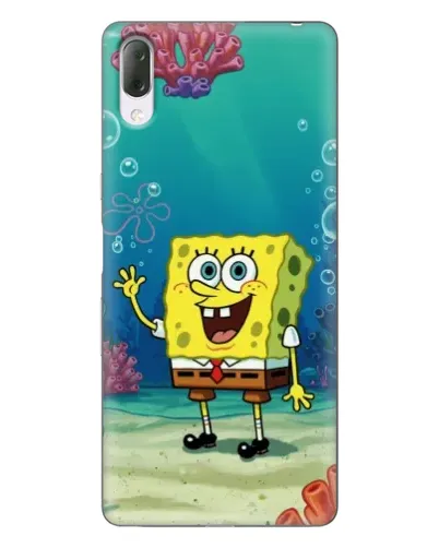 Чехол для Sony Xperia L3 с картинкой «Подводный привет»