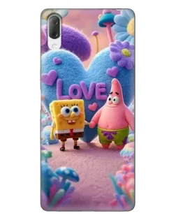 Чехол для Sony Xperia L3 с картинкой «Губка Боб Патрик»