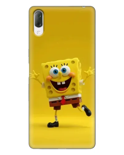 Чехол для Sony Xperia L3 с картинкой «Позитивный Губка Боб»