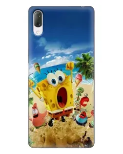 Чехол для Sony Xperia L3 с картинкой «Развлечения на пляже»