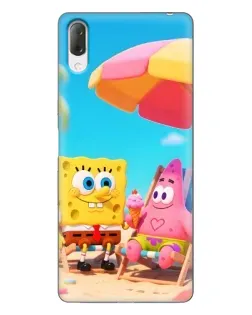 Чехол для Sony Xperia L3 с картинкой «Отдых на пляже»