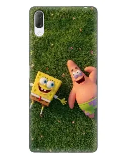 Чехол для Sony Xperia L3 с картинкой «Друзья на лужайке»