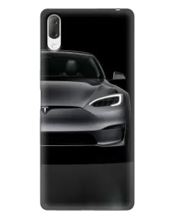 Чехол для Sony Xperia L3 с картинкой «Tesla Model S Look»
