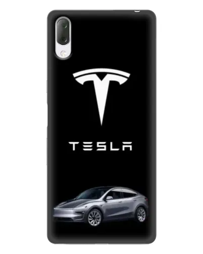 Чехол для Sony Xperia L3 с картинкой «Tesla Model Y»