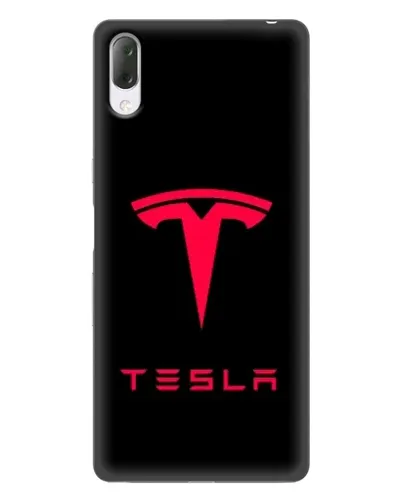 Чехол для Sony Xperia L3 с картинкой «Tesla Red Logo»