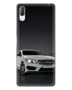 Чехол для Sony Xperia L3 с картинкой «Mercedes AMG GT Silver»