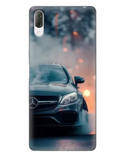 Чехол для Sony Xperia L3 с картинкой «Mercedes — ночной город» Чехол для Sony Xperia L3 с картинкой «Mercedes — ночной город»