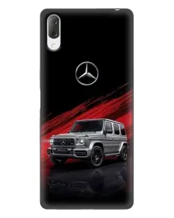 Чехол для Sony Xperia L3 с картинкой «Mercedes G-Class красный»