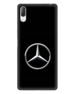 Чехол для Sony Xperia L3 с картинкой «Mercedes классический лого»