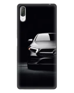 Чехол для Sony Xperia L3 с картинкой «Свет фар Mercedes»