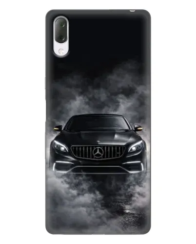 Чехол для Sony Xperia L3 с картинкой «Mercedes в дыму» Чехол для Sony Xperia L3 с картинкой «Mercedes в дыму»