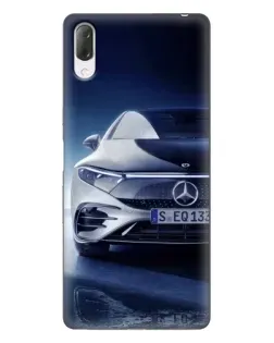 Чехол для Sony Xperia L3 с картинкой «Mercedes EQ — будущее»