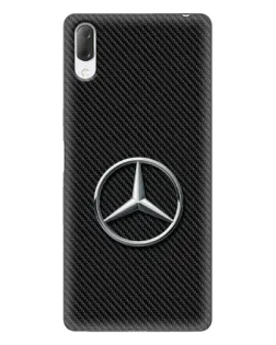 Чехол для Sony Xperia L3 с картинкой «Карбоновый Mercedes стиль» Чехол для Sony Xperia L3 с картинкой «Карбоновый Mercedes стиль»