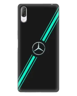 Чехол для Sony Xperia L3 с картинкой «Спортивные линии Mercedes» Чехол для Sony Xperia L3 с картинкой «Спортивные линии Mercedes»
