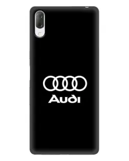 Чехол для Sony Xperia L3 с картинкой «Классическое лого Audi»
