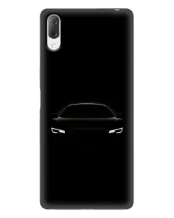 Чехол для Sony Xperia L3 с картинкой «Взгляд Audi в темноте»
