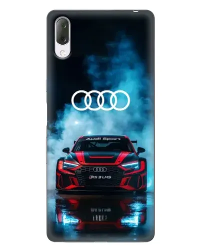 Чехол для Sony Xperia L3 с картинкой «Audi Sport — неон» Чехол для Sony Xperia L3 с картинкой «Audi Sport — неон»