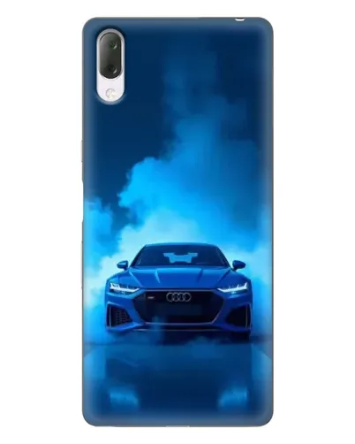 Чехол для Sony Xperia L3 с картинкой «Audi — голубая энергия» Чехол для Sony Xperia L3 с картинкой «Audi — голубая энергия»