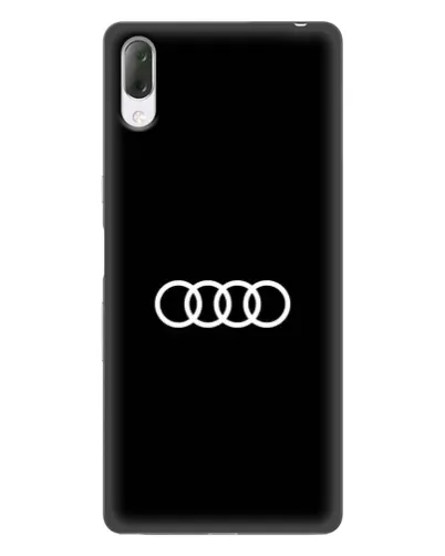 Чехол для Sony Xperia L3 с картинкой «Audi White Logo» Чехол для Sony Xperia L3 с картинкой «Audi White Logo»