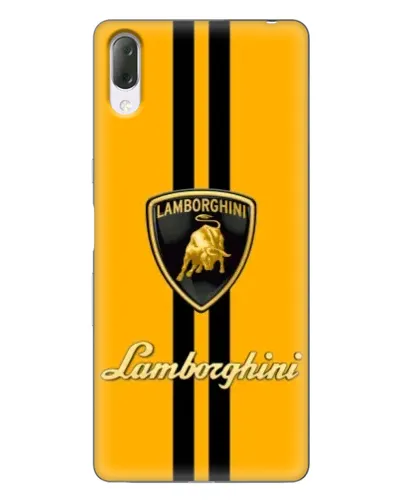 Чехол для Sony Xperia L3 с картинкой «Lamborghini Stripe желтый» Чехол для Sony Xperia L3 с картинкой «Lamborghini Stripe желтый»